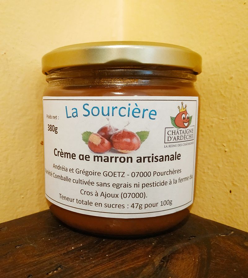 Crème de marron - Hameau de la Sourcière