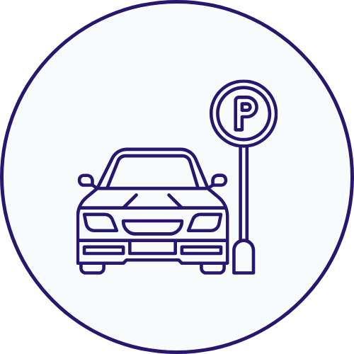Pictogramme Parking - La Sourcière